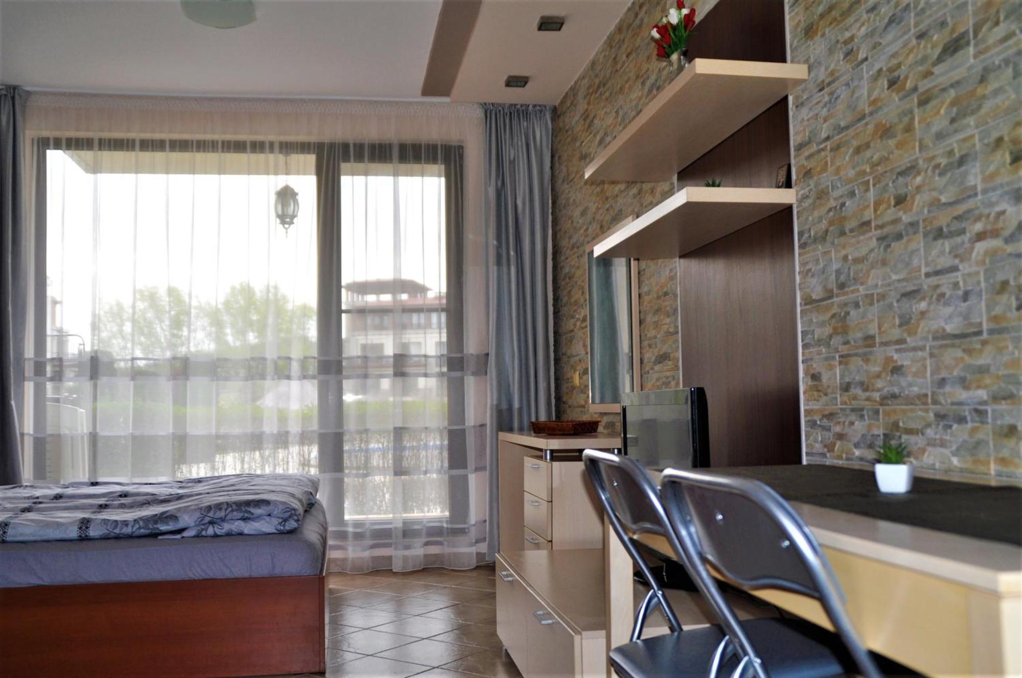 Private Studio In "Green Life Beach Resort Sozopol" Esterno foto