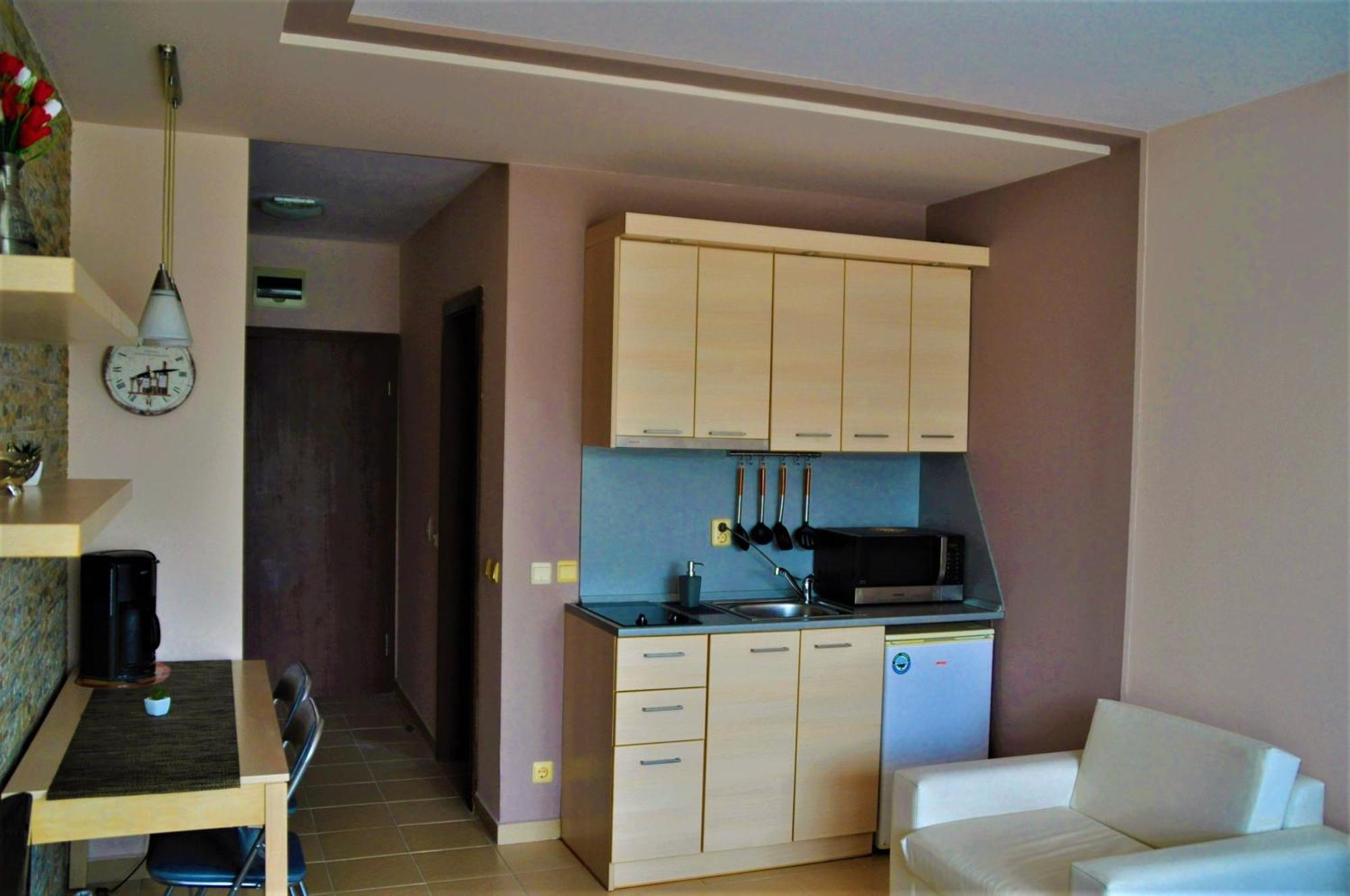 Private Studio In "Green Life Beach Resort Sozopol" Esterno foto