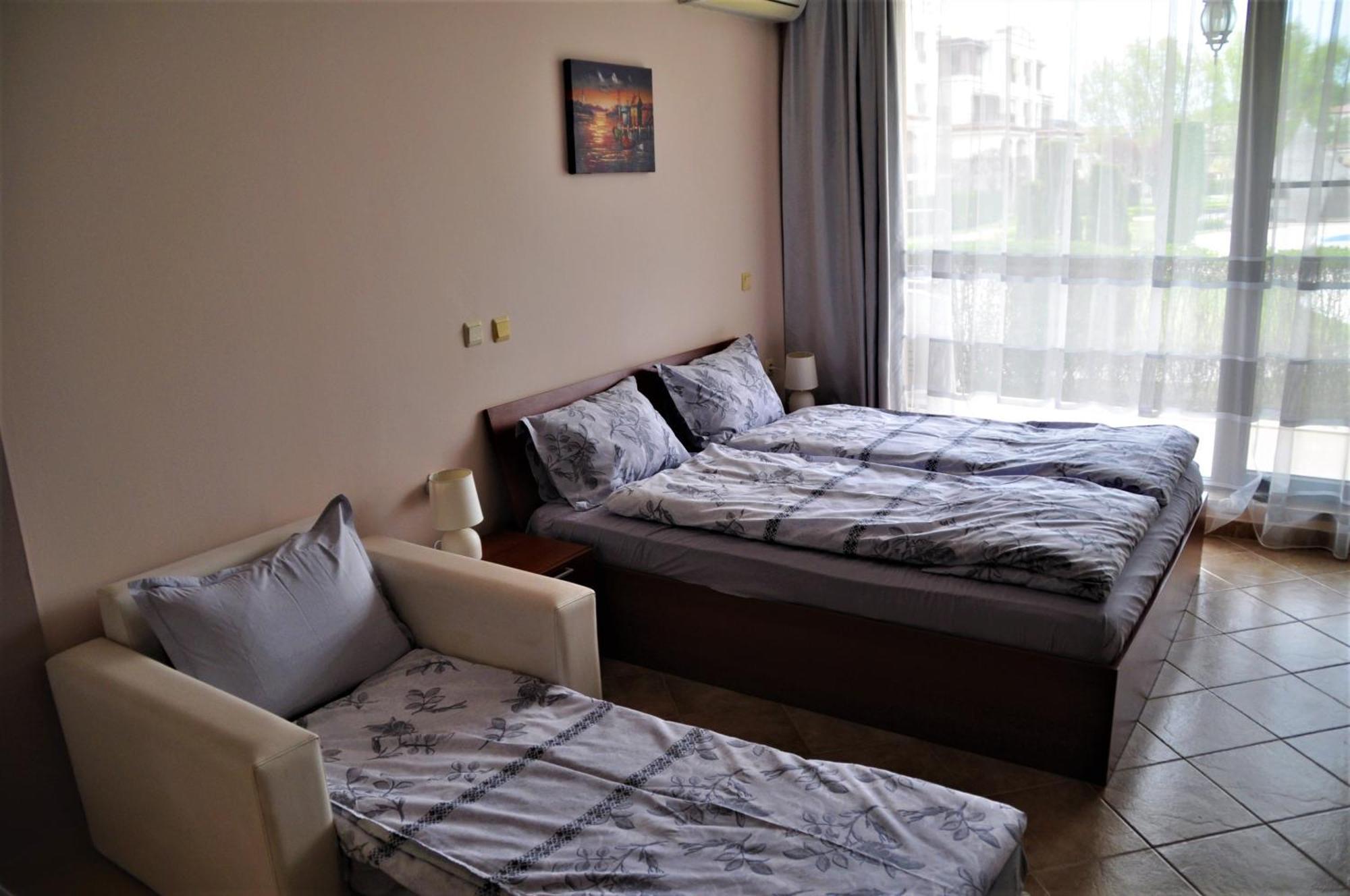 Private Studio In "Green Life Beach Resort Sozopol" Esterno foto