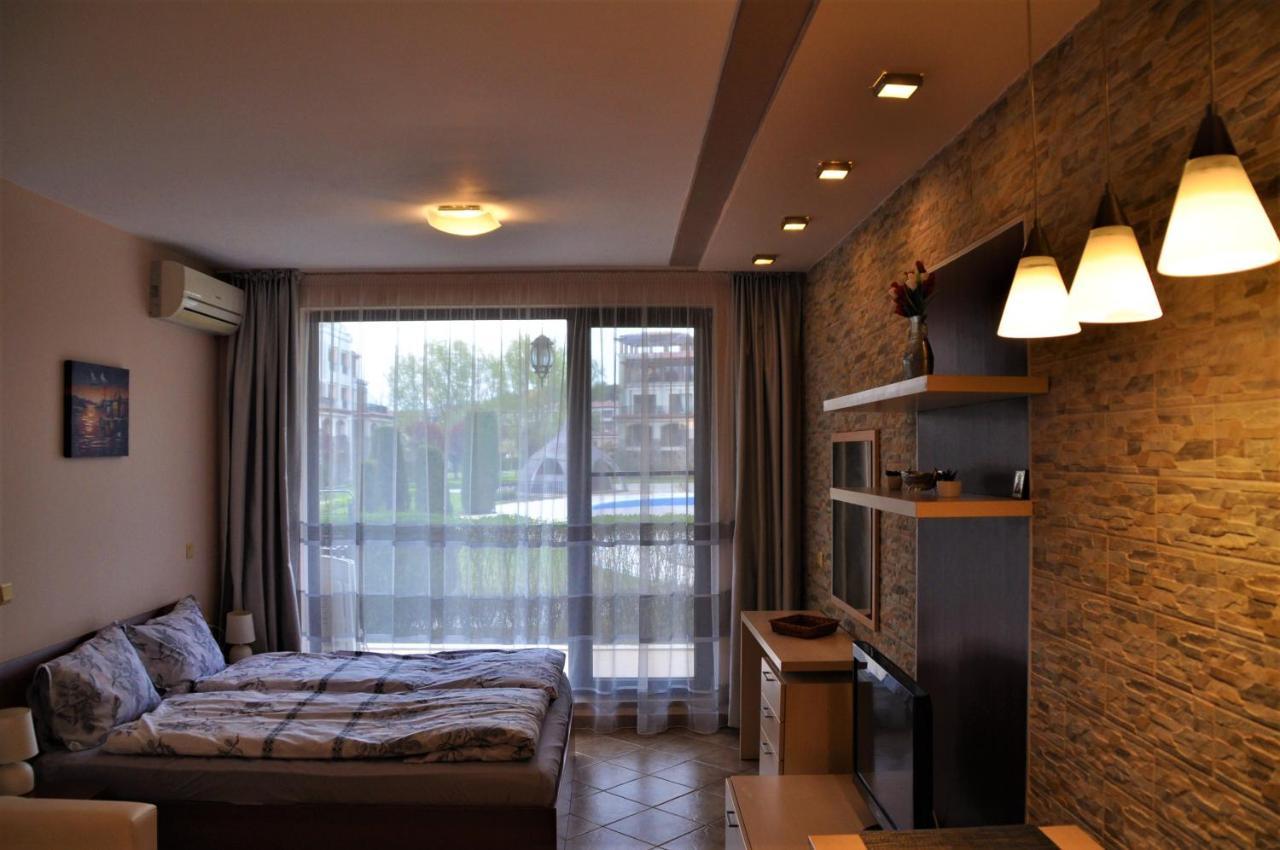 Private Studio In "Green Life Beach Resort Sozopol" Esterno foto