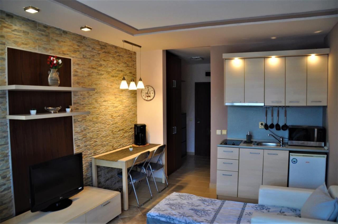 Private Studio In "Green Life Beach Resort Sozopol" Esterno foto