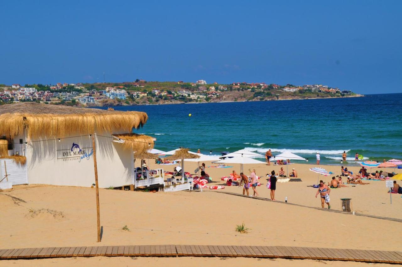 Private Studio In "Green Life Beach Resort Sozopol" Esterno foto