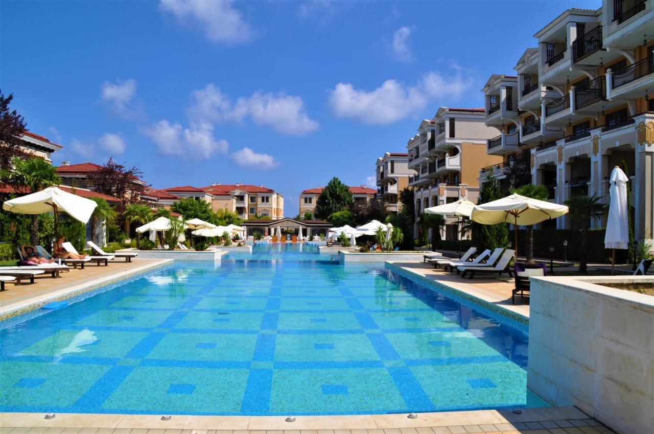 Private Studio In "Green Life Beach Resort Sozopol" Esterno foto