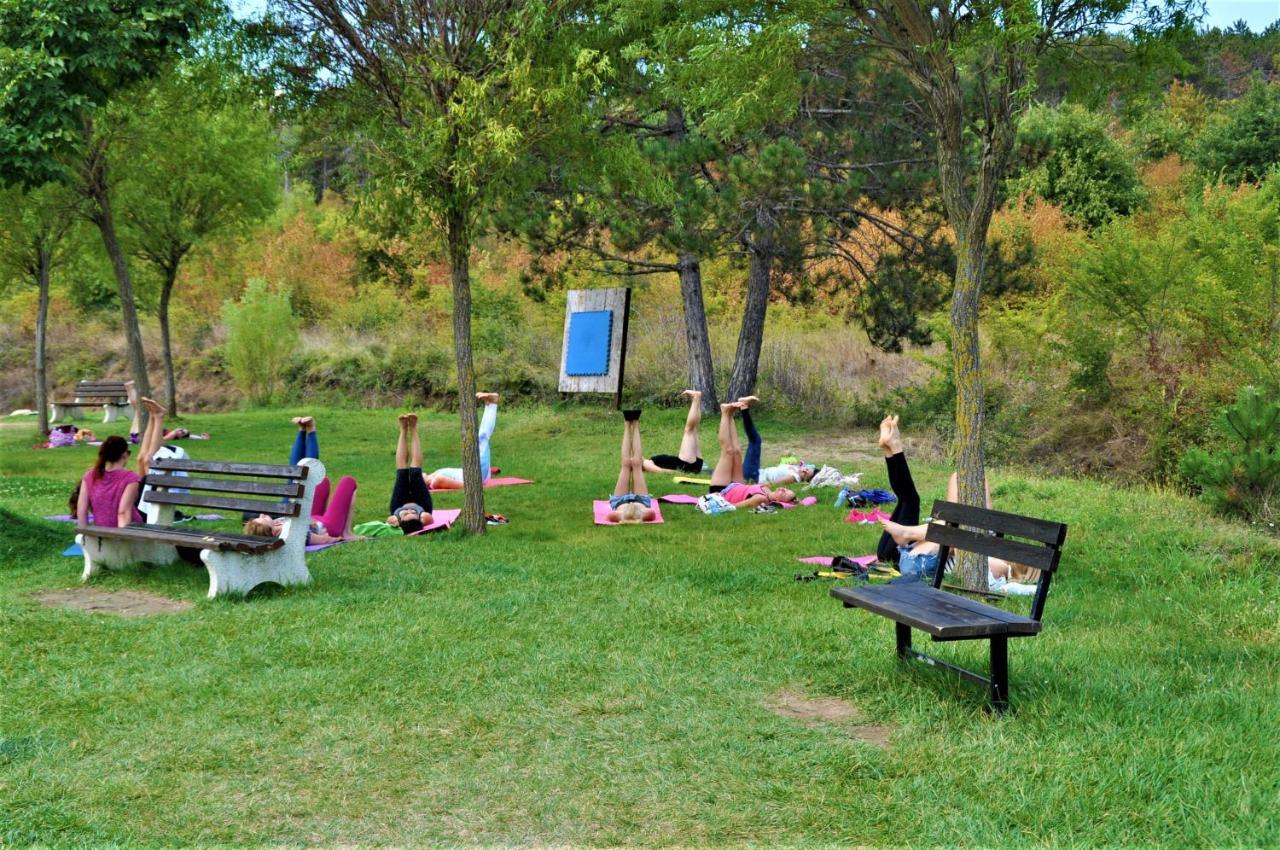 Private Studio In "Green Life Beach Resort Sozopol" Esterno foto